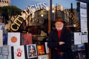 City Lights Book Store co-founder Lawrence Ferlinghetti