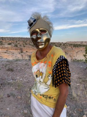 SSB founder Susan Martin, masked