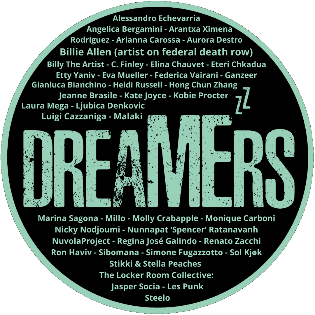 participating artists in the DREAMERS project