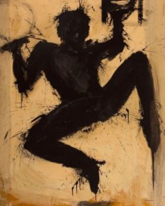 Richard Hambleton-Untitled (Leaping Shadowman), ca 2000