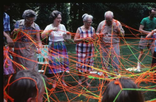 Amulet Mandala - public participatory event, Indianapolis Art Museum