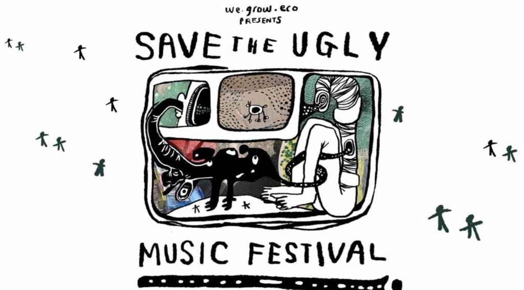 Save the Ugly festival banner