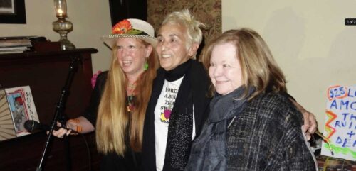 Elizabeth Freeman, Susan Martin, Nancy Drew co-founders, SSB Reunion Party, 2018